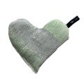 Pisa Design small heart heating pillow lightgreen