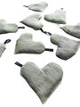 Pisa Design small heart heating pillow lightgreen