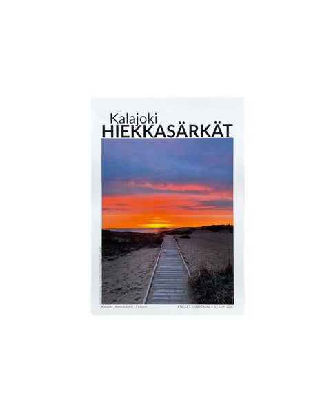 A3 Poster Kalajoki Hiekkas&auml;rk&auml;t, Endles sand dunes