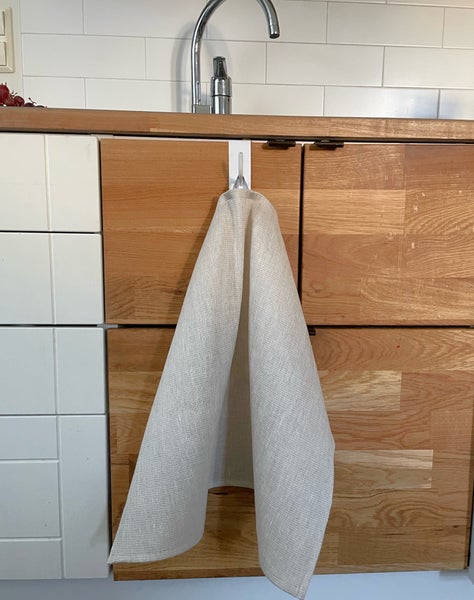 Towel 49x60 3L natural white