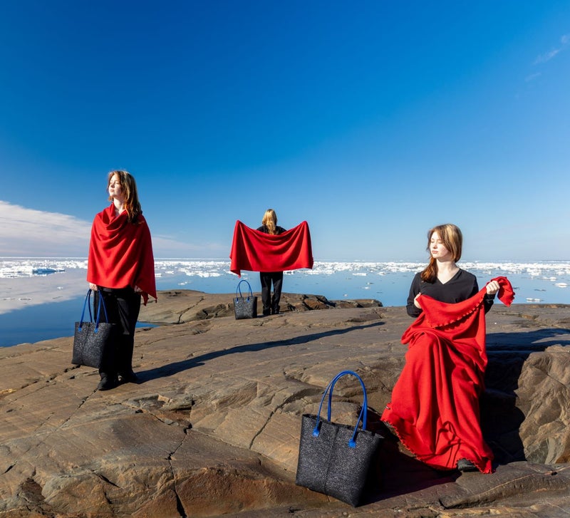 karpalon punainen merinovilla Pisa Design